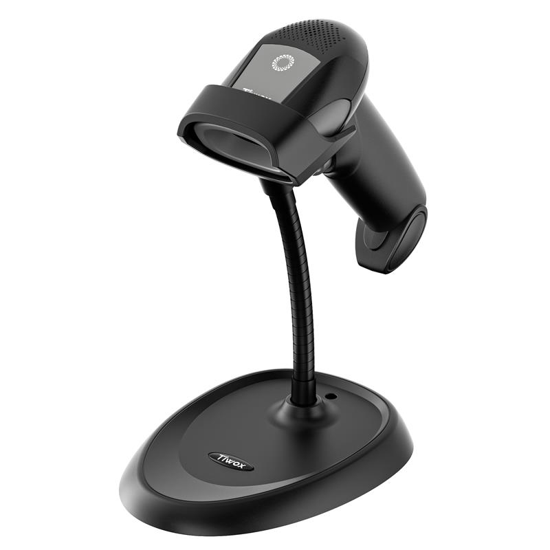 TIWOX VS-333 1D LAZER KABLOLU USB BARKOD OKUYUCU + STANDLI